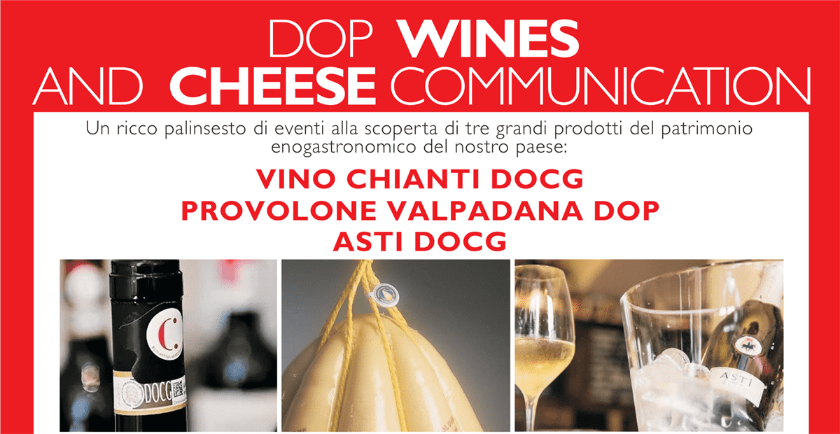 Dop wines and cheese communication