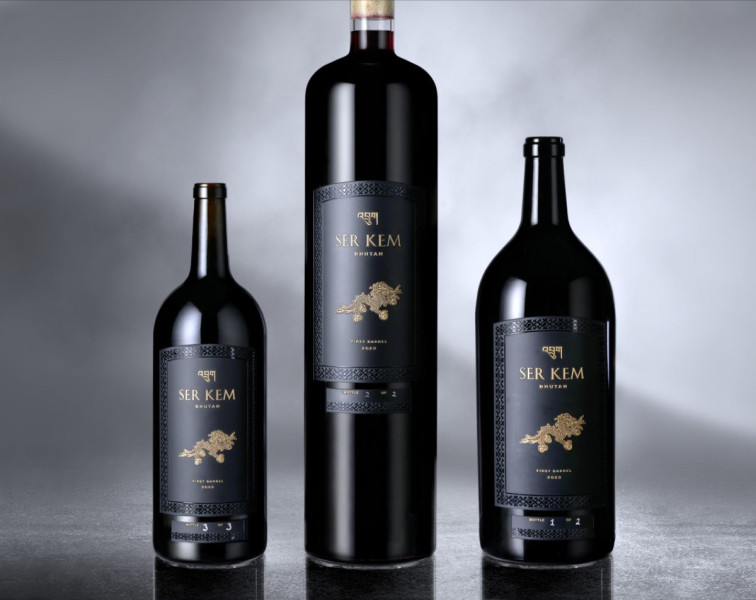 Vanno all’asta i primi vini del Buthan